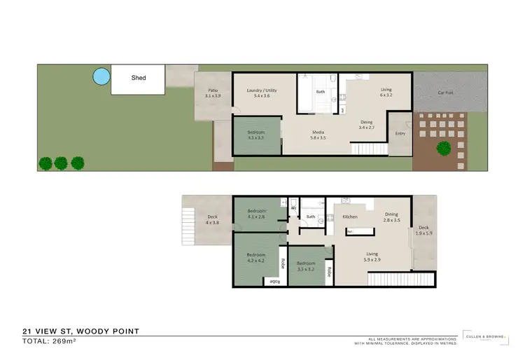 Floorplan of Homely house listing, 21 View Street, Woody Point QLD 4019
