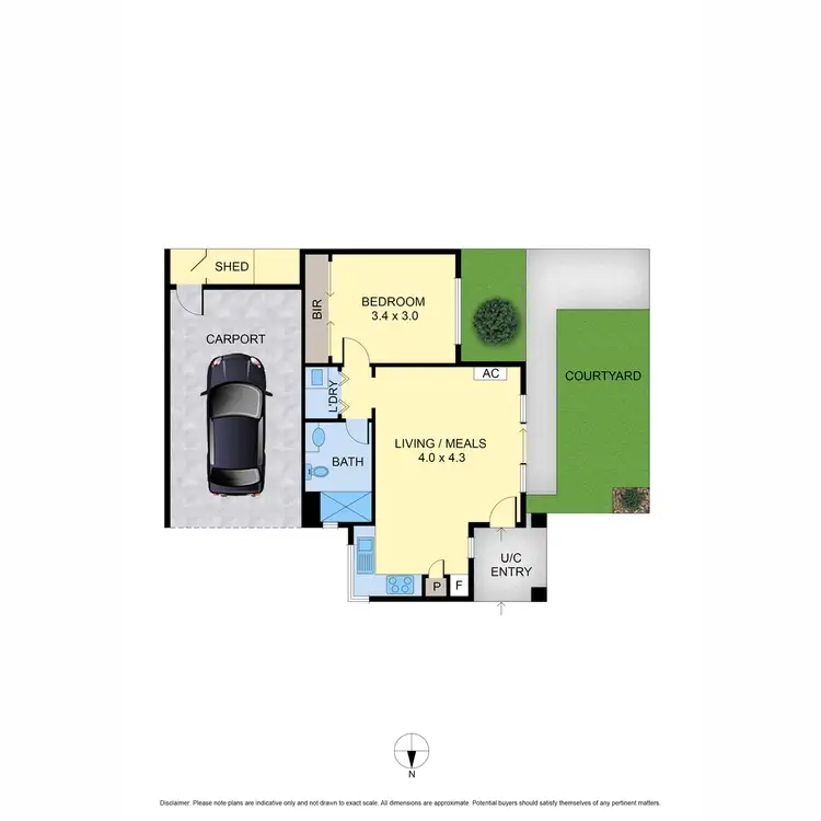Floorplan of Homely unit listing, 7/37 Rufus Street, Epping VIC 3076
