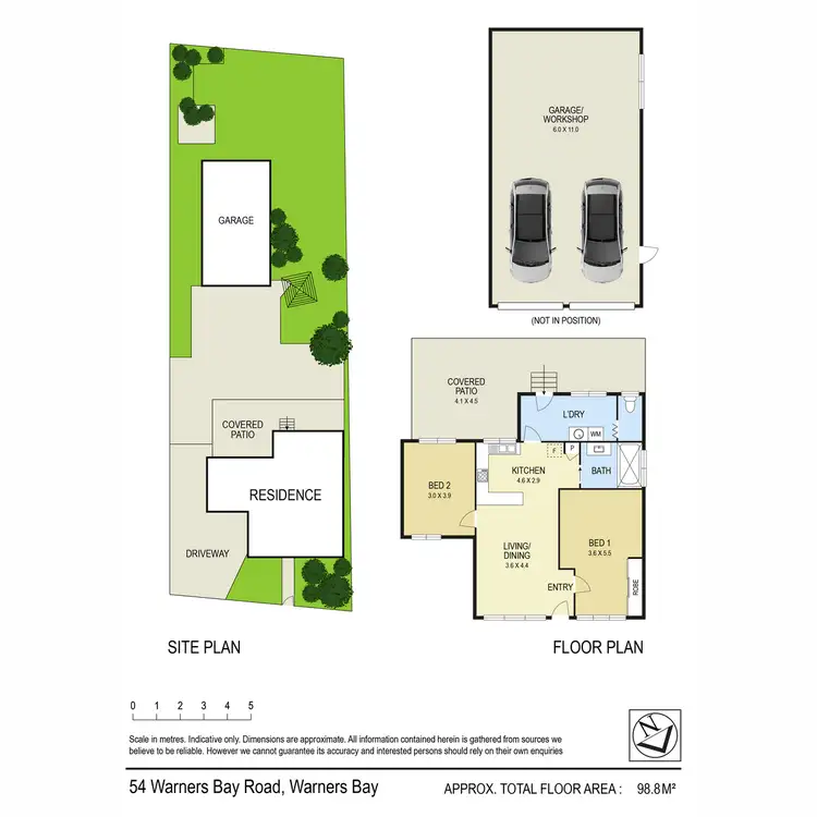 Floorplan of Homely house listing, 54 Warners Bay Road, Warners Bay NSW 2282