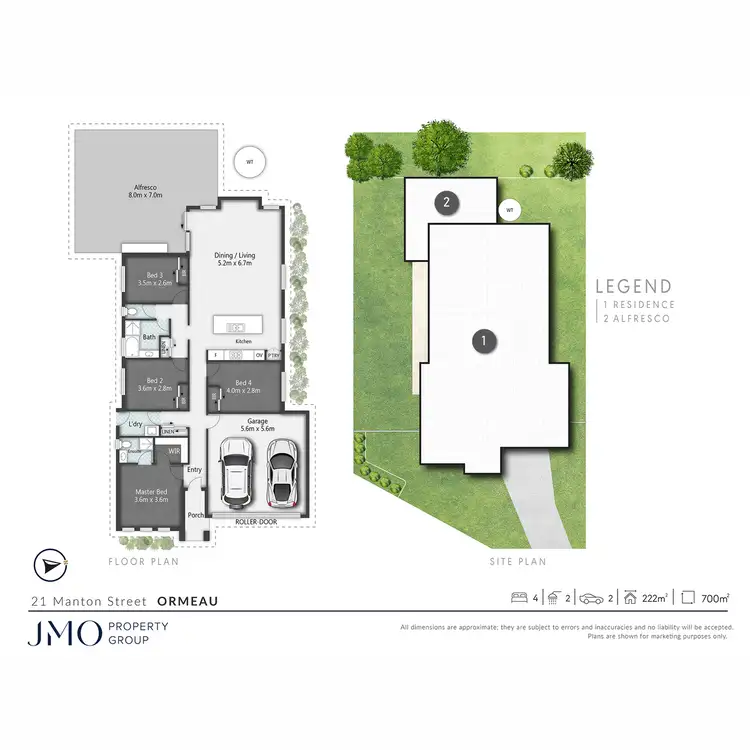 Floorplan of Homely house listing, 21 Manton Street, Ormeau QLD 4208