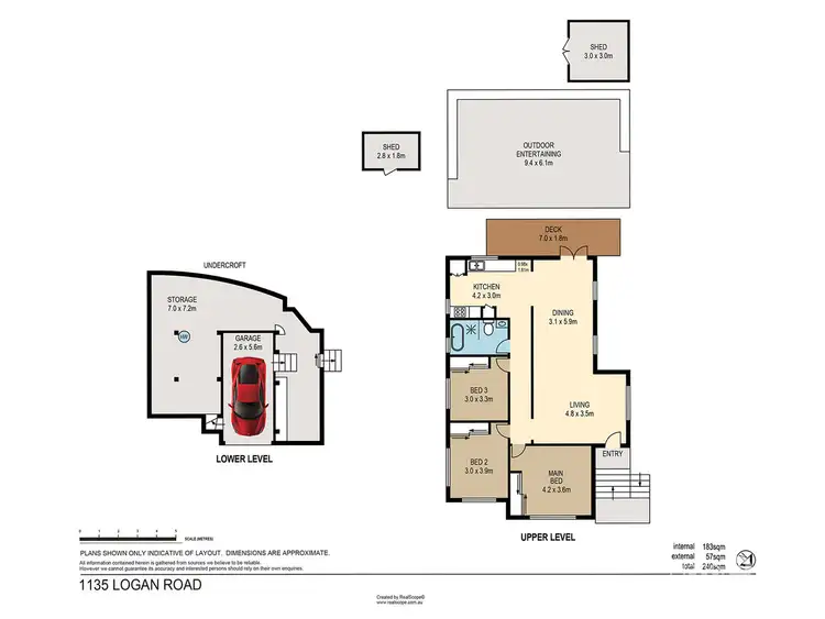 Floorplan of Homely house listing, 1135 Logan Road, Holland Park West QLD 4121