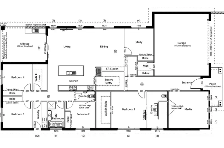 Floorplan of Homely house listing, 50 Basalt Way, Kelso NSW 2795