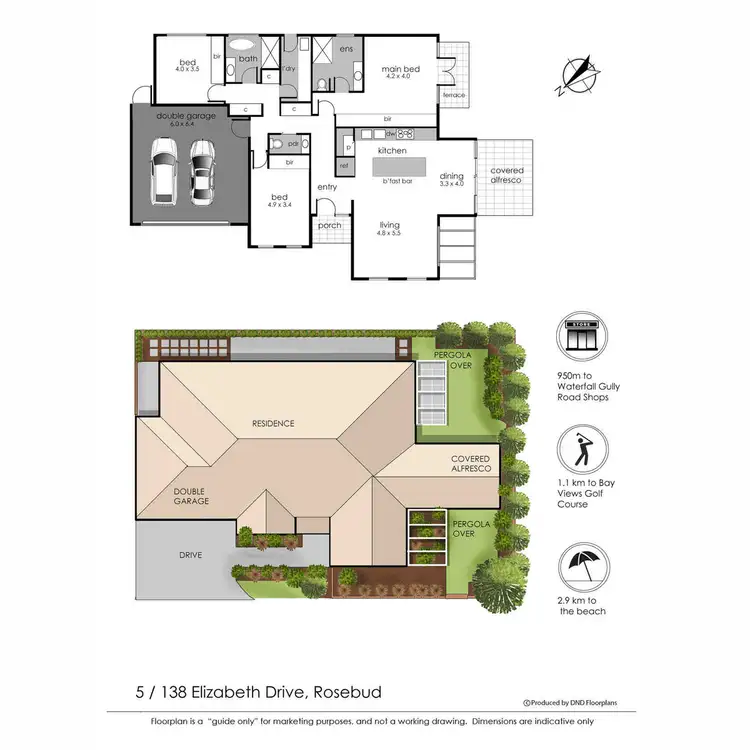 Floorplan of Homely house listing, 5/138 Elizabeth Drive, Rosebud VIC 3939