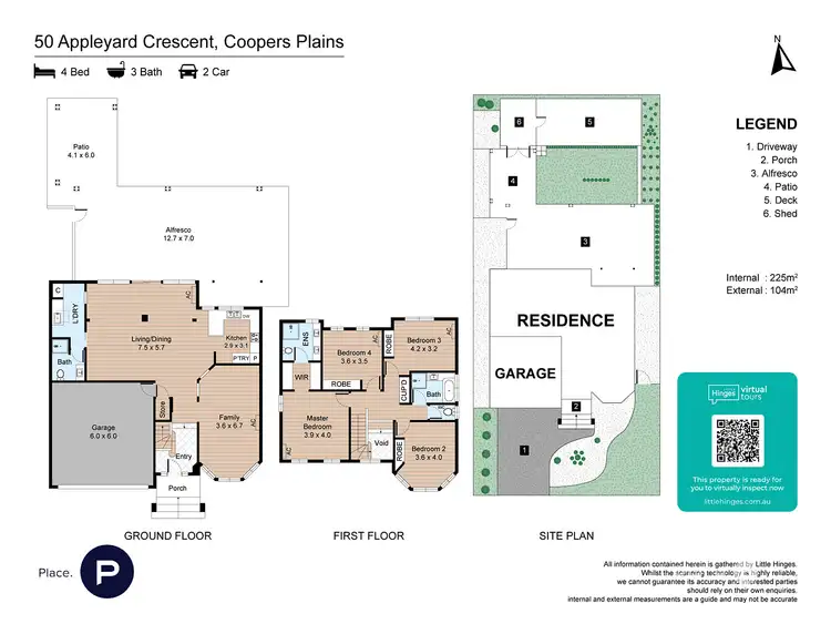 Floorplan of Homely house listing, 50 Appleyard Crescent, Coopers Plains QLD 4108