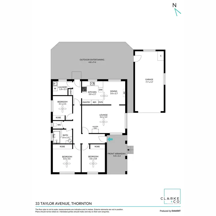 Floorplan of Homely house listing, 33 Taylor Avenue, Thornton NSW 2322