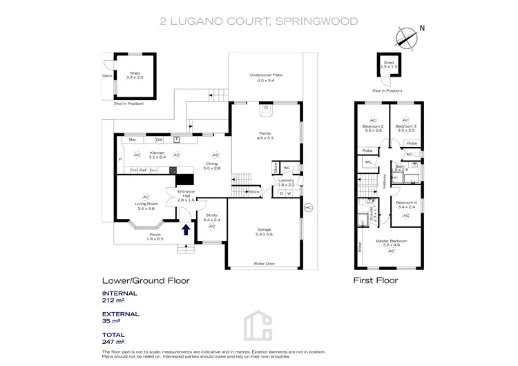 Floorplan of Homely house listing, 2 Lugano Court, Springwood NSW 2777
