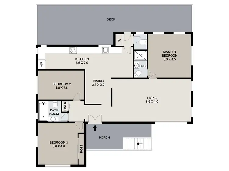 Floorplan of Homely house listing, 201 Oaka Street, South Gladstone QLD 4680
