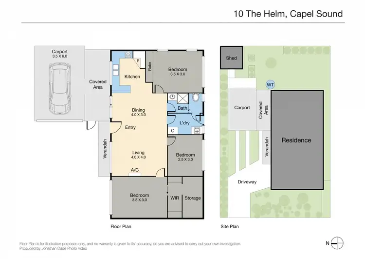 Floorplan of Homely house listing, 10 The Helm, Capel Sound VIC 3940