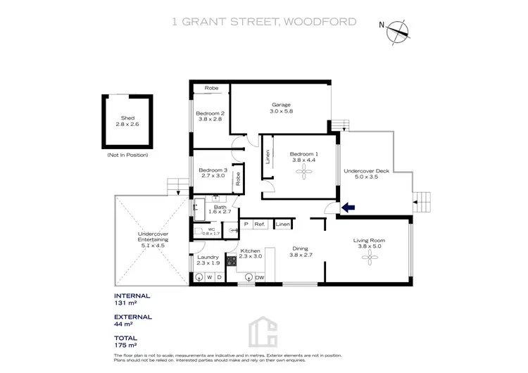 Floorplan of Homely house listing, 1 Grant Street, Woodford NSW 2778