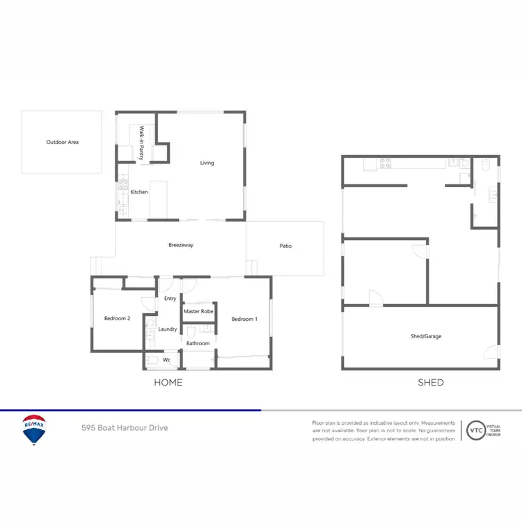 Floorplan of Homely house listing, 595 Boat Harbour Drive, Urangan QLD 4655
