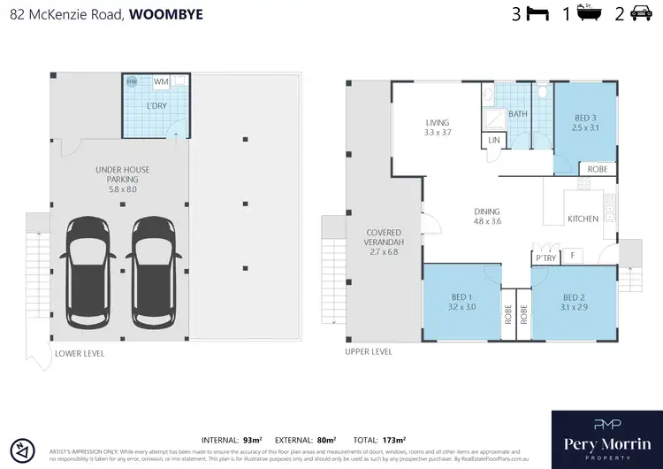 Floorplan of Homely house listing, 82 McKenzie Road, Woombye QLD 4559