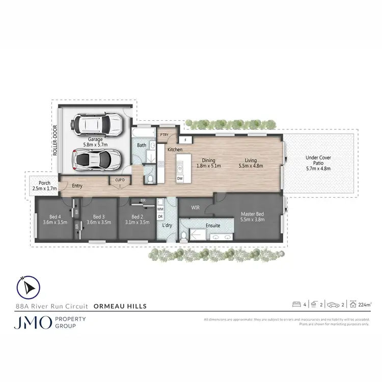 Floorplan of Homely house listing, 88A River Run Circuit, Ormeau Hills QLD 4208