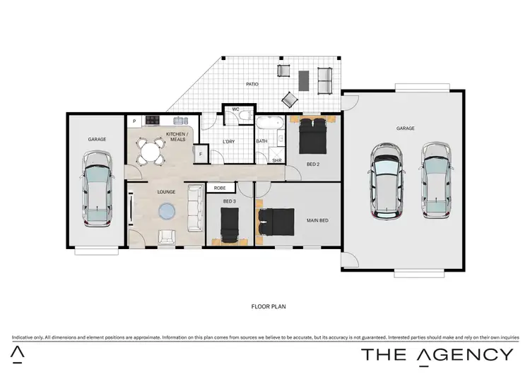 Floorplan of Homely house listing, 2 Dalton Place, Wilson WA 6107