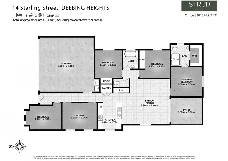 Floorplan of Homely house listing, 14 Starling Street, Deebing Heights QLD 4306