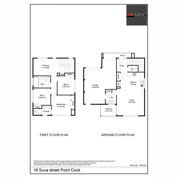 Floorplan of Homely house listing, 16 Suva Street, Point Cook VIC 3030
