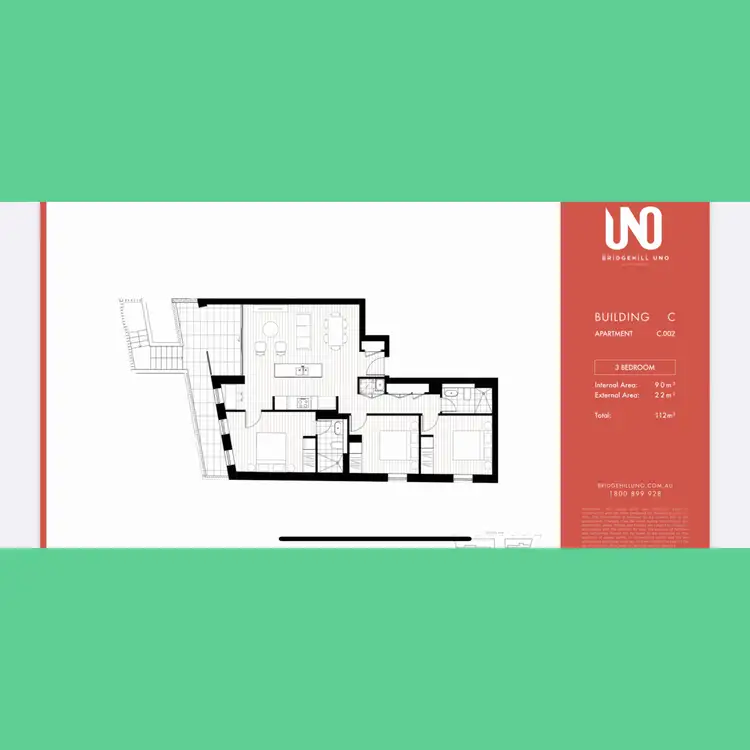 Floorplan of Homely apartment listing, CG02/12 Paul Street, Zetland NSW 2017