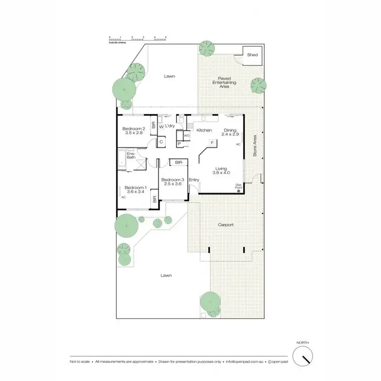 Floorplan of Homely house listing, 14 Danzil Street, Willagee WA 6156