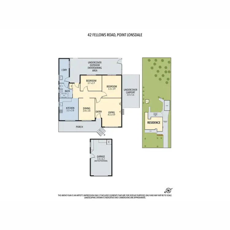 Floorplan of Homely house listing, 42 Fellows Road, Point Lonsdale VIC 3225