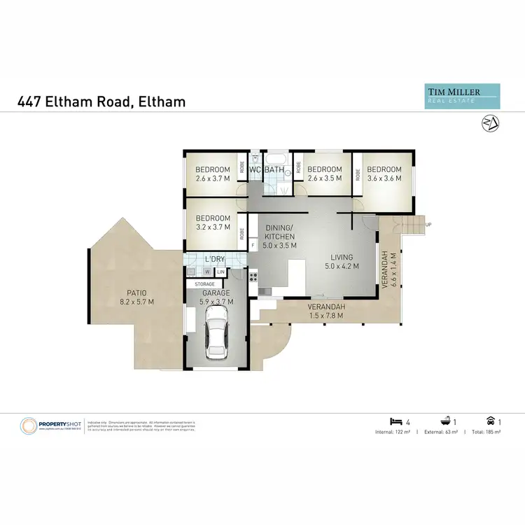 Floorplan of Homely house listing, 447 Eltham Road, Eltham NSW 2480
