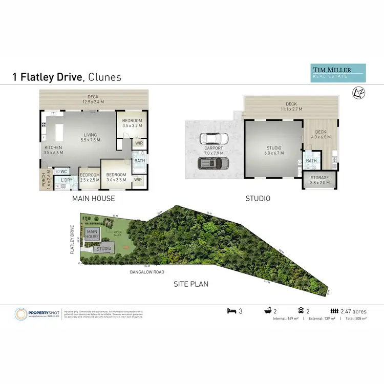 Floorplan of Homely house listing, 1 Flatley Drive, Clunes NSW 2480