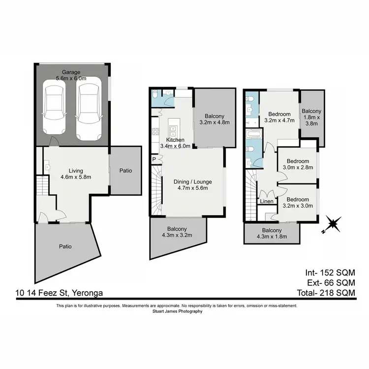 Floorplan of Homely townhouse listing, 10/14 Feez Street, Yeronga QLD 4104