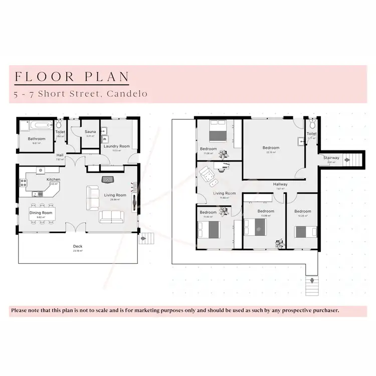 Floorplan of Homely house listing, 5-7 Short Street, Candelo NSW 2550