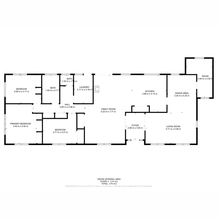Floorplan of Homely house listing, 17 Deroydon Court, Adare QLD 4343