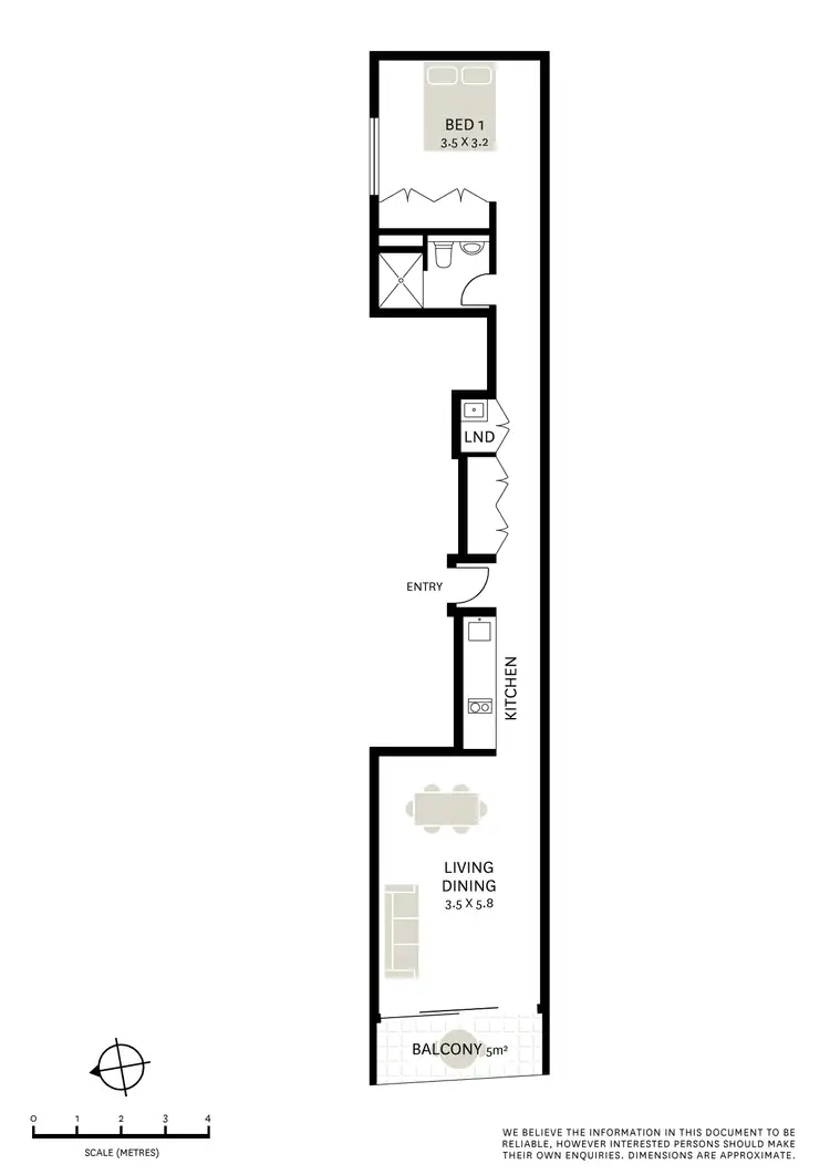 Floorplan of Homely apartment listing, 10/42-44 Holt Street, Surry Hills NSW 2010