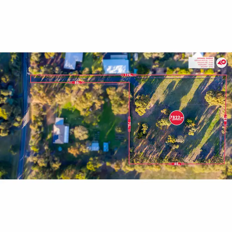 Floorplan of Homely land listing, 7 Eagle Court, Teesdale VIC 3328