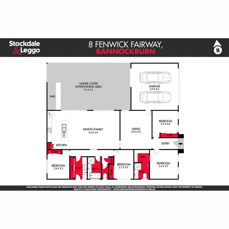 Floorplan of Homely house listing, 8 Fenwick Fairway, Bannockburn VIC 3331