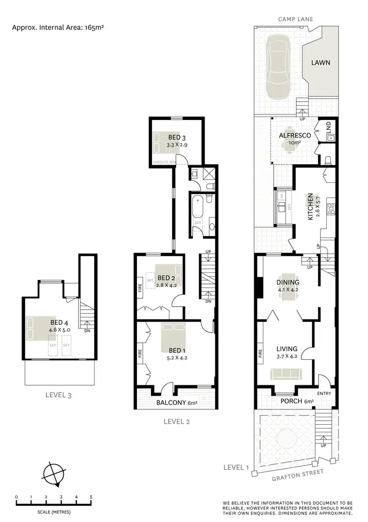 Floorplan of Homely house listing, 13 Grafton Street, Bondi Junction NSW 2022
