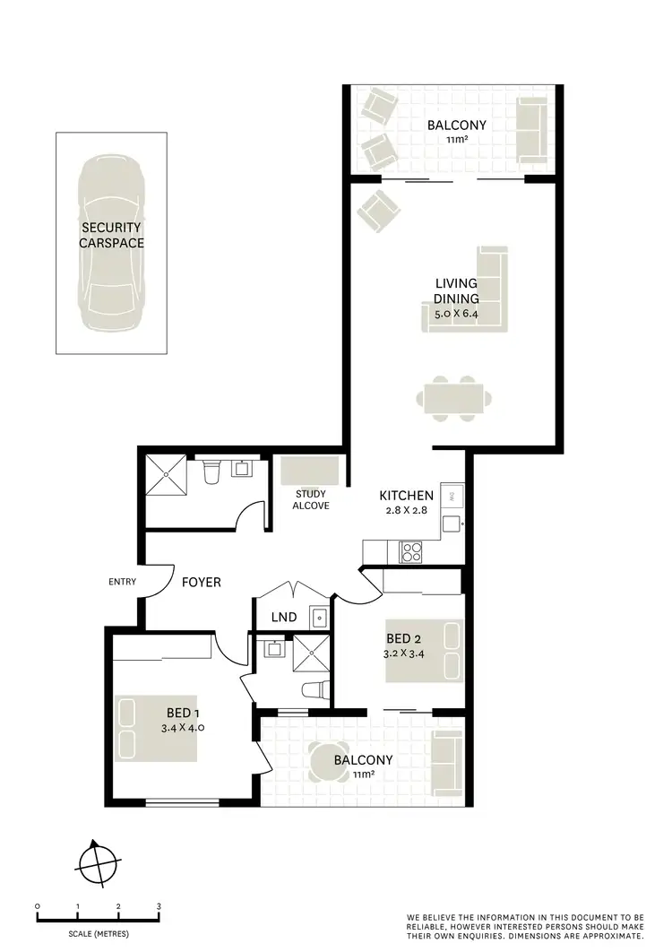 Floorplan of Homely apartment listing, 24/52-60 Renwick Street (Enter via Wells St), Redfern NSW 2016