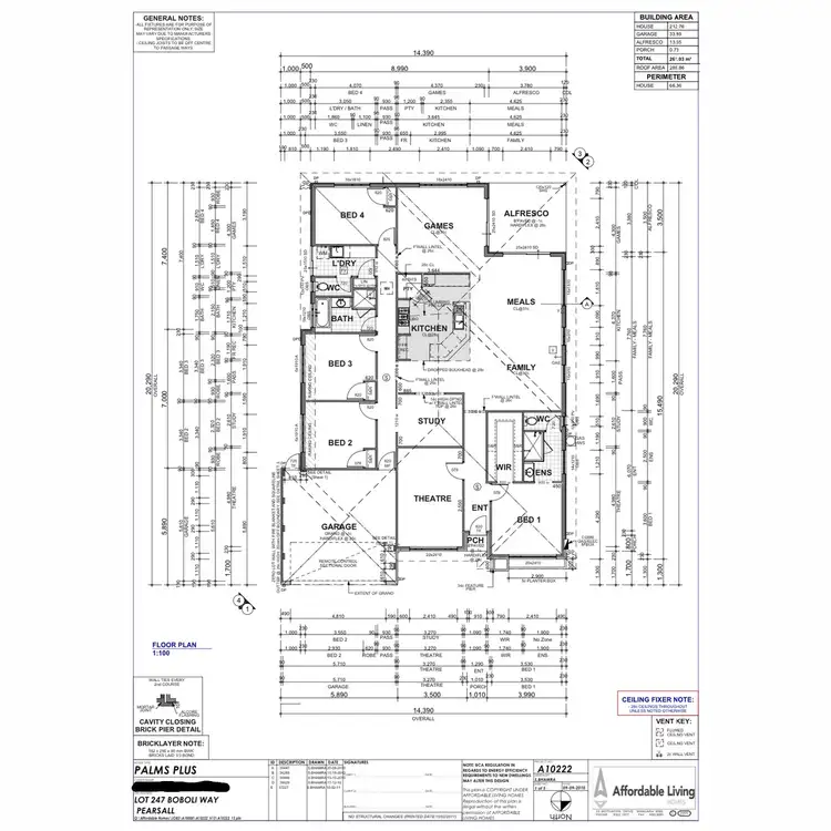 Floorplan of Homely house listing, 43 Boboli Way, Pearsall WA 6065