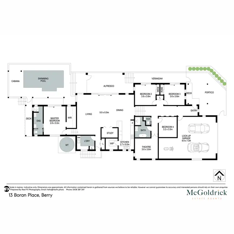 Floorplan of Homely house listing, 13 Boran Place, Berry NSW 2535
