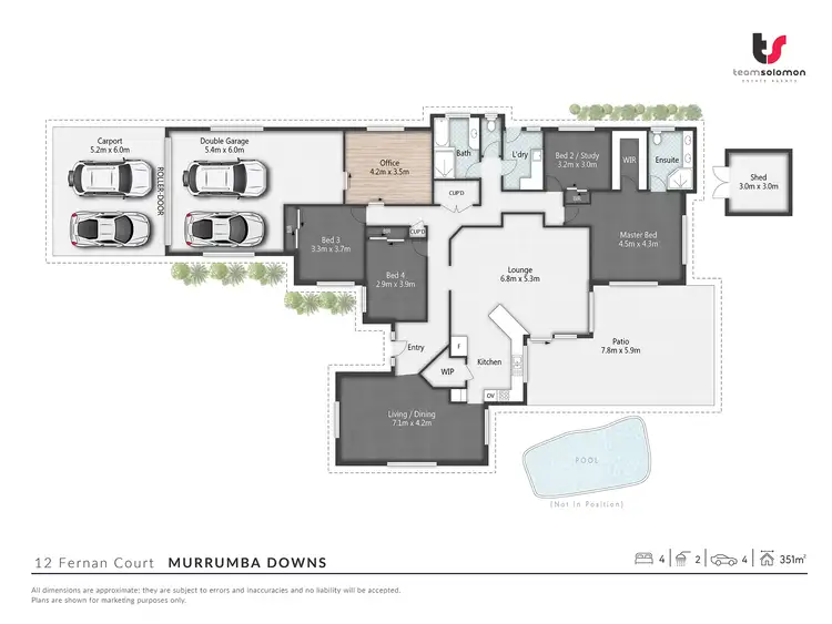 Floorplan of Homely house listing, 12 Fernan Court, Murrumba Downs QLD 4503