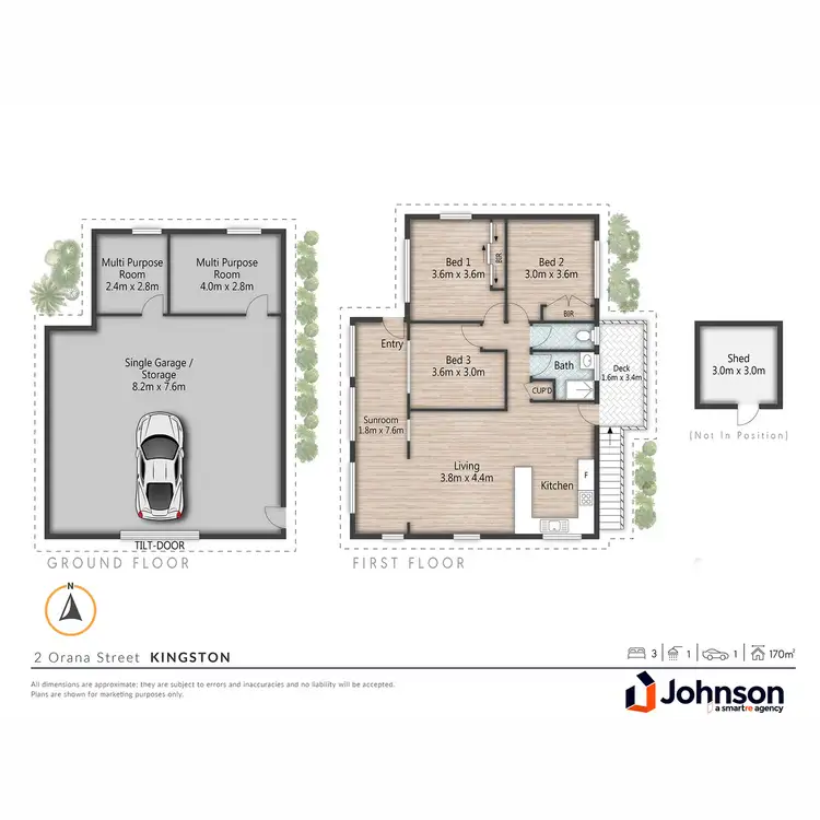 Floorplan of Homely house listing, 2 Orana Street, Kingston QLD 4114