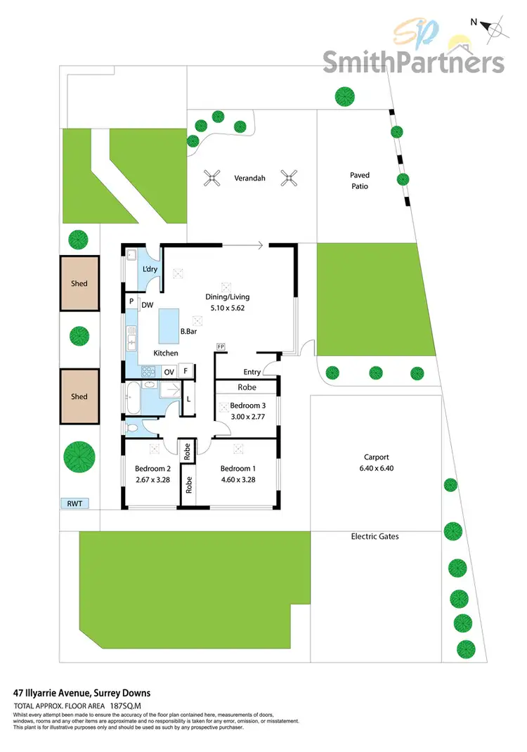 Floorplan of Homely house listing, 47 Illyarrie Avenue, Surrey Downs SA 5126