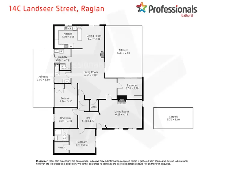 Floorplan of Homely house listing, 14C Landseer Street, Raglan NSW 2795