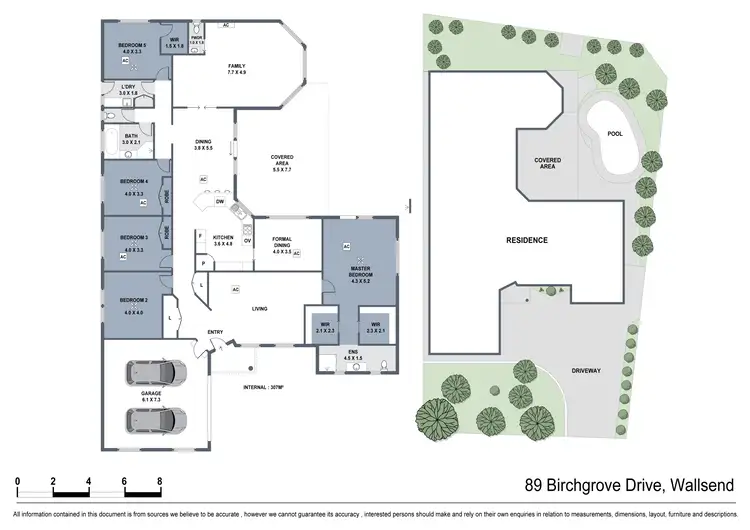Floorplan of Homely house listing, 89 Birchgrove Drive, Wallsend NSW 2287