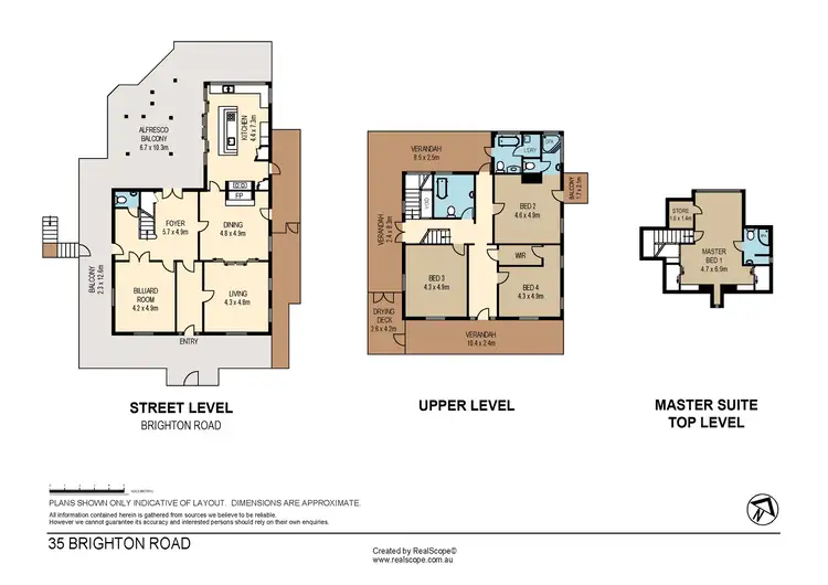 Floorplan of Homely house listing, 35 Brighton Road, Highgate Hill QLD 4101