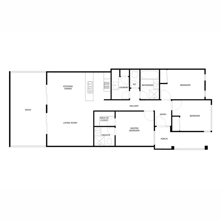 Floorplan of Homely house listing, 12 Donatti Retreat, Caversham WA 6055