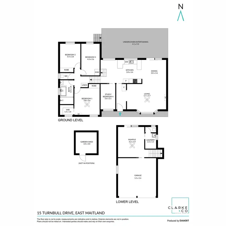 Floorplan of Homely house listing, 15 Turnbull Drive, East Maitland NSW 2323