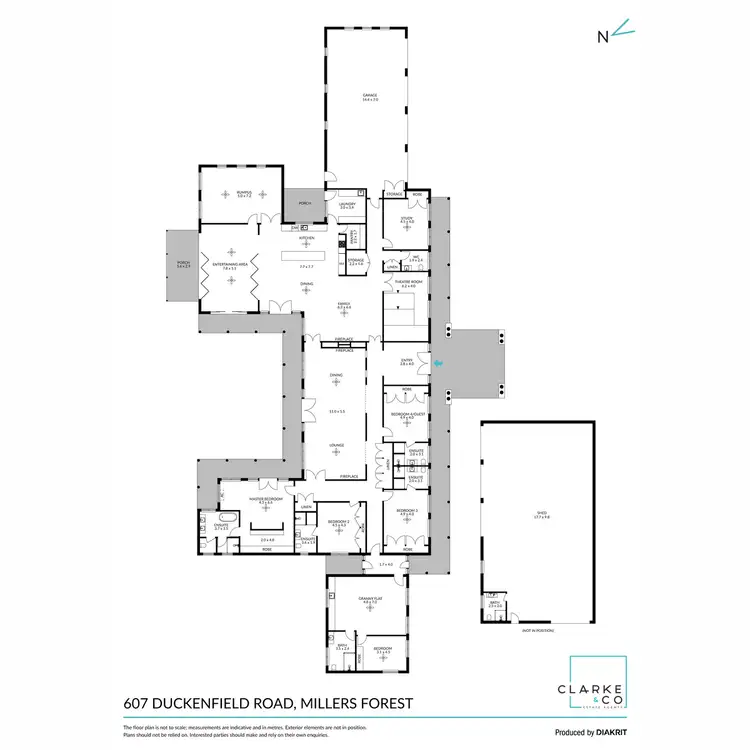 Floorplan of Homely house listing, 607 Duckenfield Road, Millers Forest NSW 2324