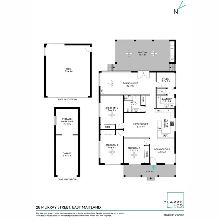 Floorplan of Homely house listing, 28 Murray Street, East Maitland NSW 2323