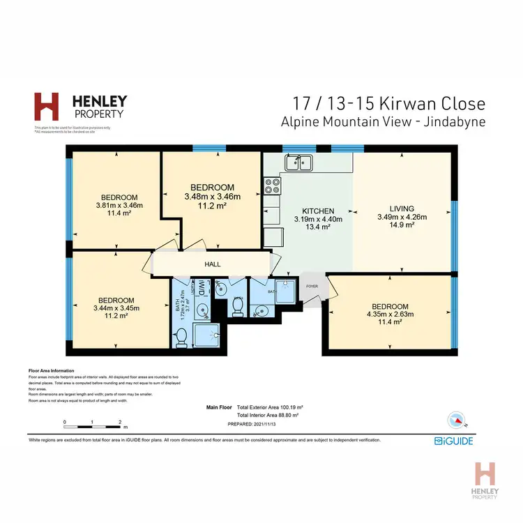 Floorplan of Homely unit listing, 17/13-15 Kirwan Close, Jindabyne NSW 2627