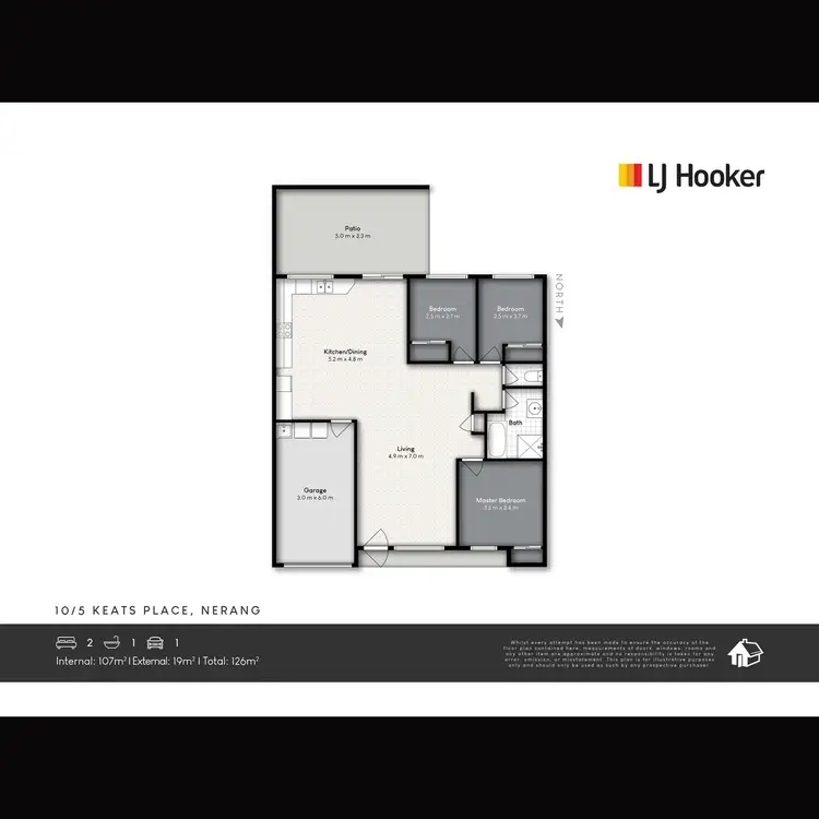 Floorplan of Homely villa listing, 10/5 Keats Place, Nerang QLD 4211