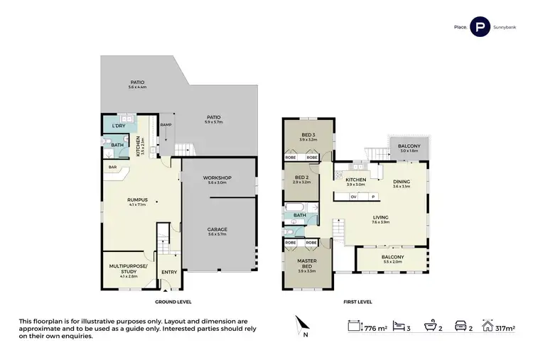 Floorplan of Homely house listing, 8 Bridgeport Street, Macgregor QLD 4109