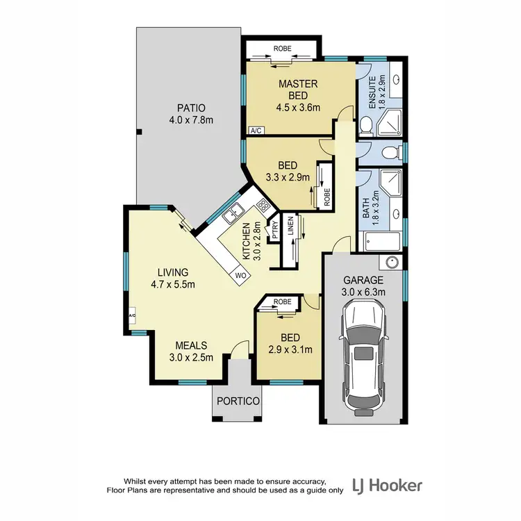 Floorplan of Homely villa listing, 23/129 Albany Creek Road, Aspley QLD 4034