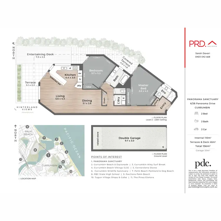 Floorplan of Homely unit listing, 6/28 Panorama Drive, Currumbin QLD 4223