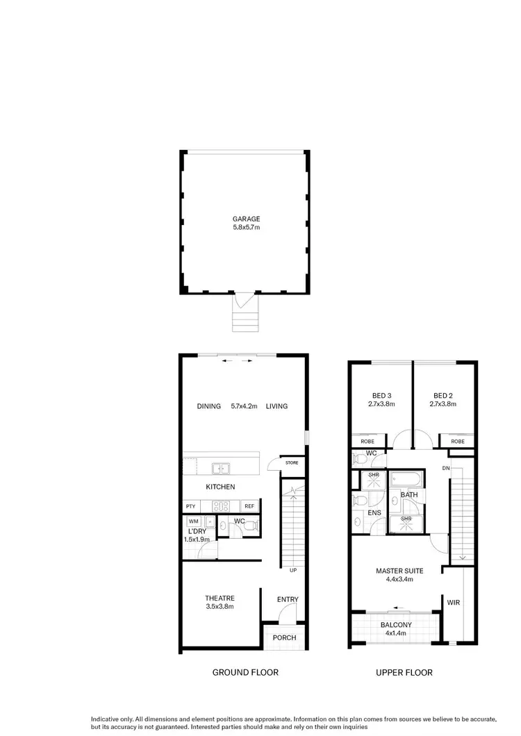 Floorplan of Homely house listing, 212 Leeuwin Bvd, Bushmead WA 6055
